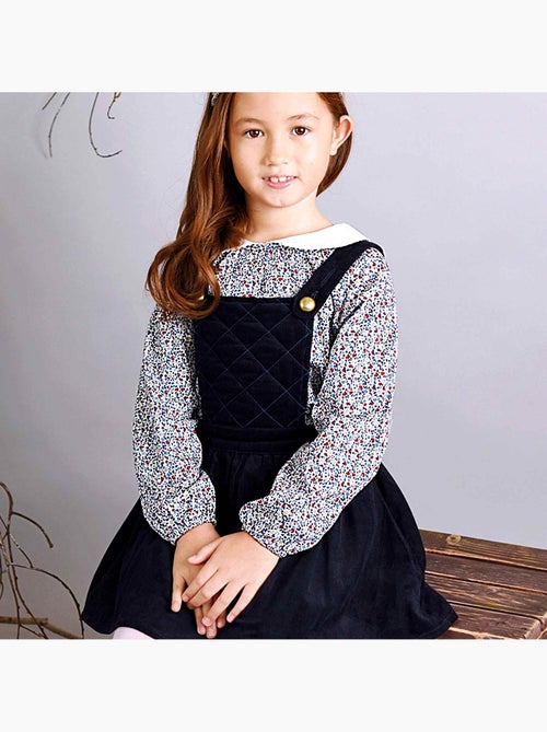 Blouse Col Claudine  Liberty  et   Col CLAUDINE - La Faute à Voltaire - Kiabi