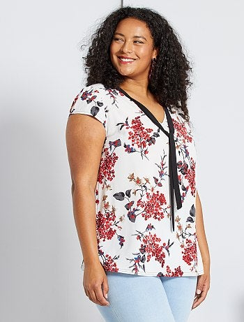 Blouse col lavalière