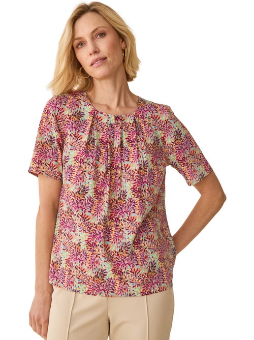 Blouse col rond tissu doux - DAXON - Kiabi