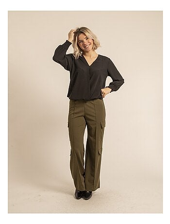 Blouse col V ORESTIA