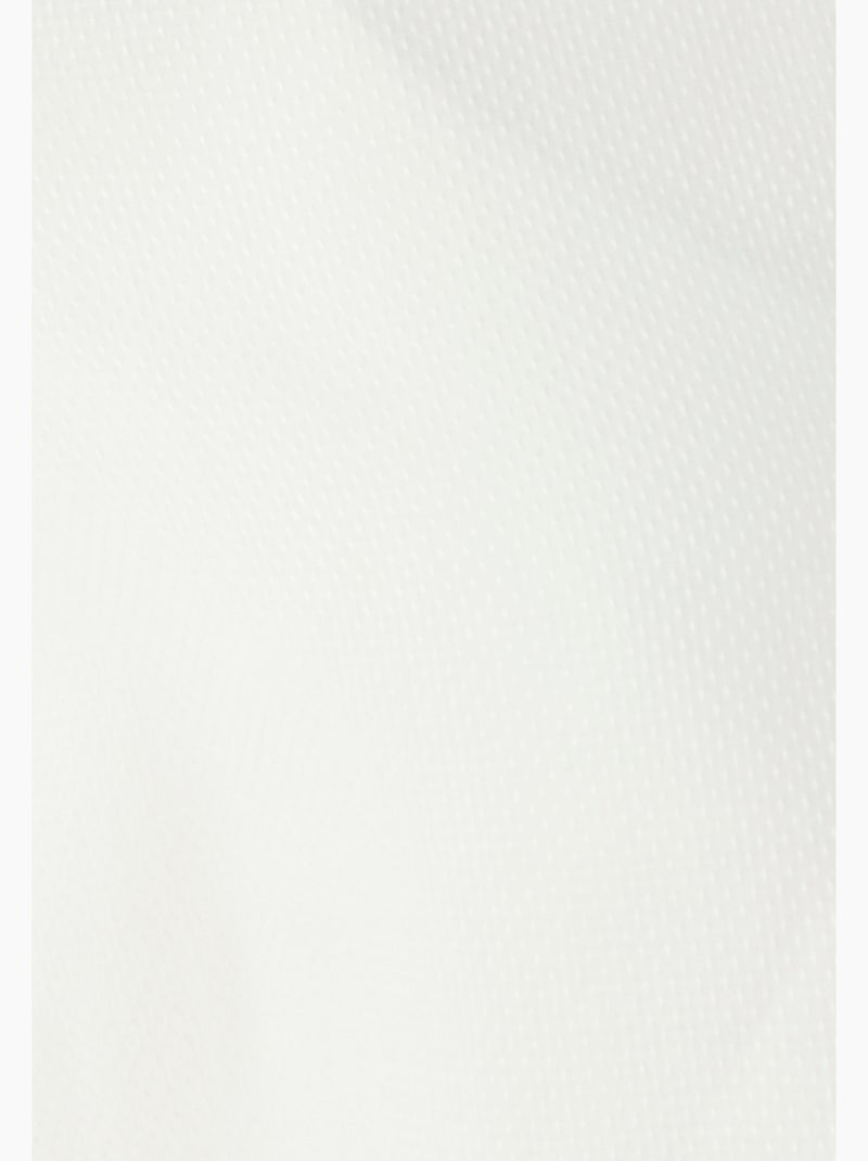 Blouse col volanté - damart Blanc - Kiabi