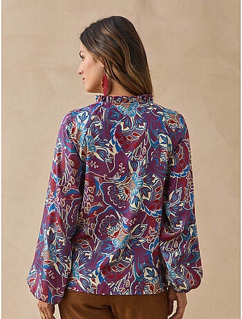 Blouse col volanté - daxon