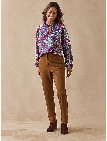 Blouse col volanté - daxon