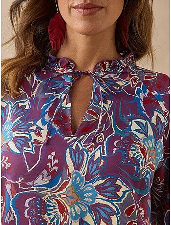 Blouse col volanté - daxon