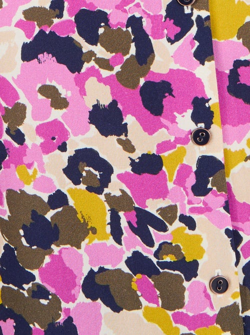 Blouse col volanté pure viscose Lenzing(TM) EcoVero(TM) - Damart - Kiabi