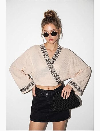 Blouse coton lucci