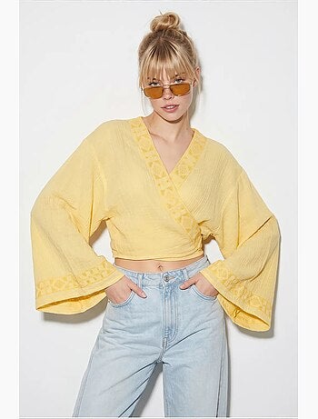 Blouse coton lucci