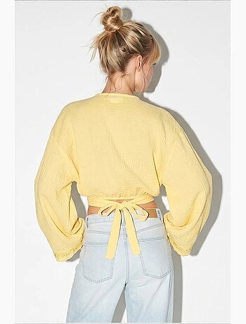 Blouse coton lucci
