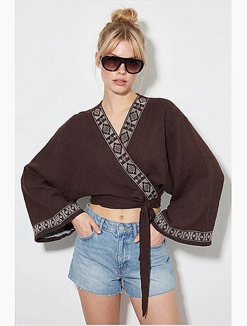 Blouse coton lucci