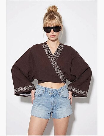 Blouse coton lucci