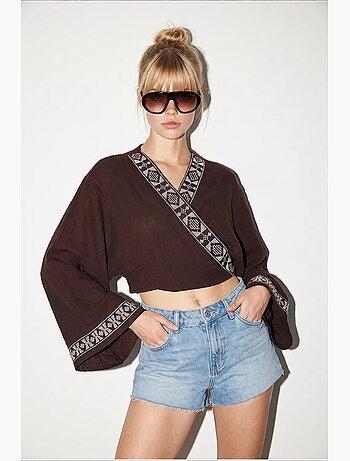 Blouse coton lucci