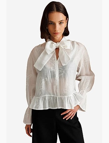 Blouse coton mixray