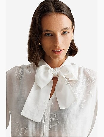 Blouse coton mixray