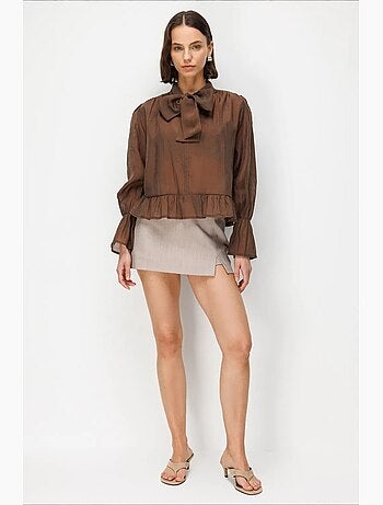 Blouse coton mixray