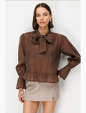 Blouse coton mixray