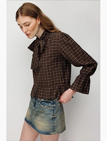 Blouse coton mixray