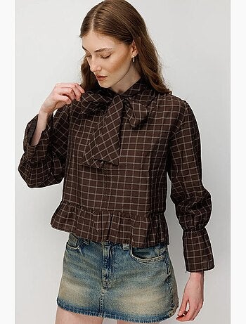 Blouse coton mixray