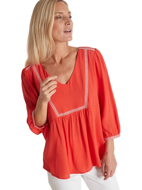Blouse crêpe - DAXON - Kiabi