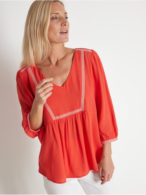 Blouse crêpe - DAXON - Kiabi