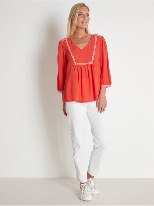 Blouse crêpe - DAXON - Kiabi