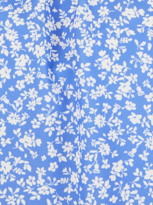 Blouse crêpe reliéfé - Damart - Kiabi