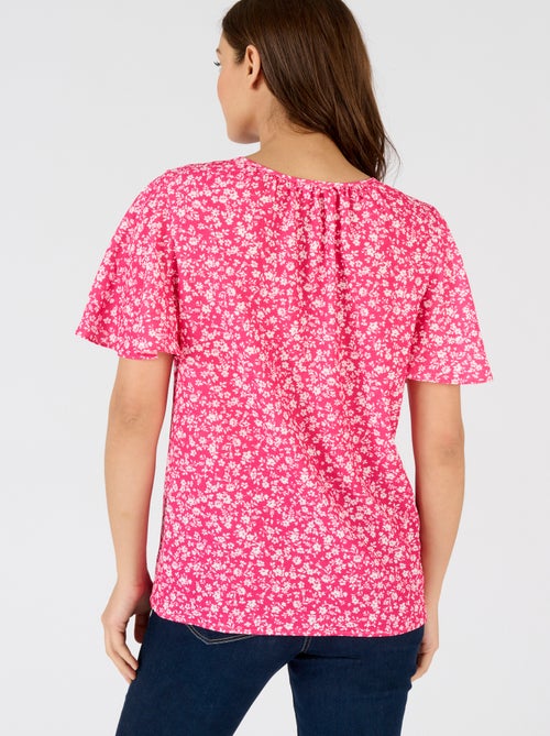 Blouse crêpe reliéfé - Damart - Kiabi Blouse crêpe reliéfé - Damart - Kiabi