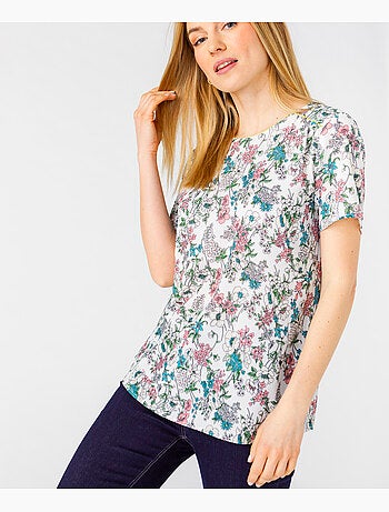 Blouse crêpe stretch - damart