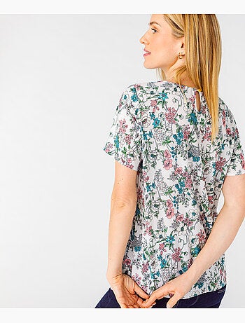 Blouse crêpe stretch - damart