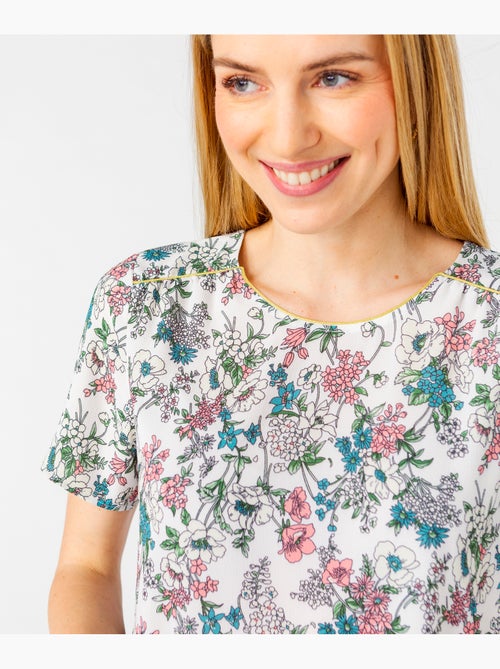 Blouse crêpe stretch - damart - Kiabi Blouse crêpe stretch - damart - Kiabi