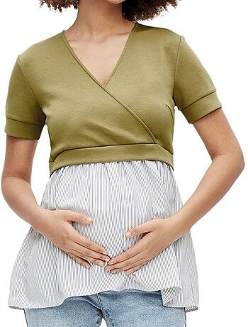 Blouse de grossesse et allaitement Femme Mamalicious