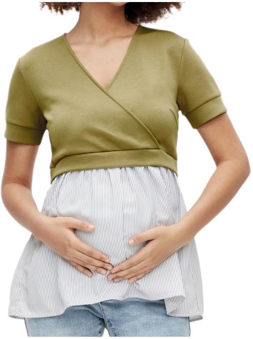 Blouse de grossesse et allaitement Femme Mamalicious - Kiabi