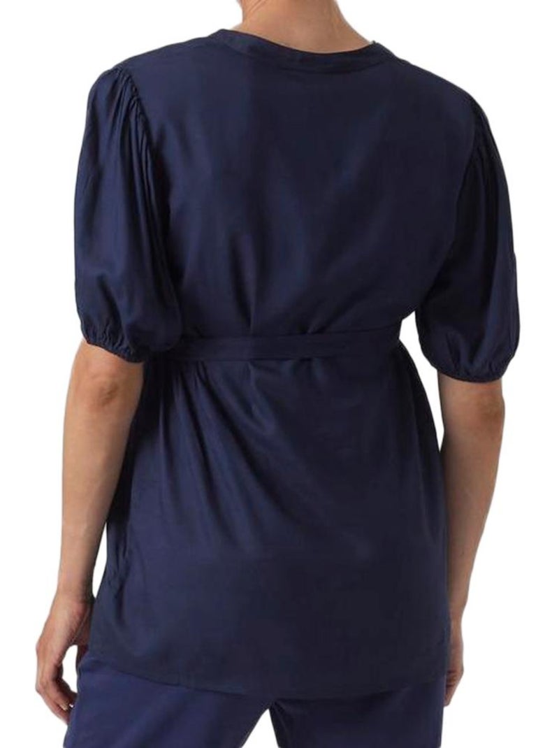 Blouse de Grossesse Femme Mamalicious Bleu marine - Kiabi