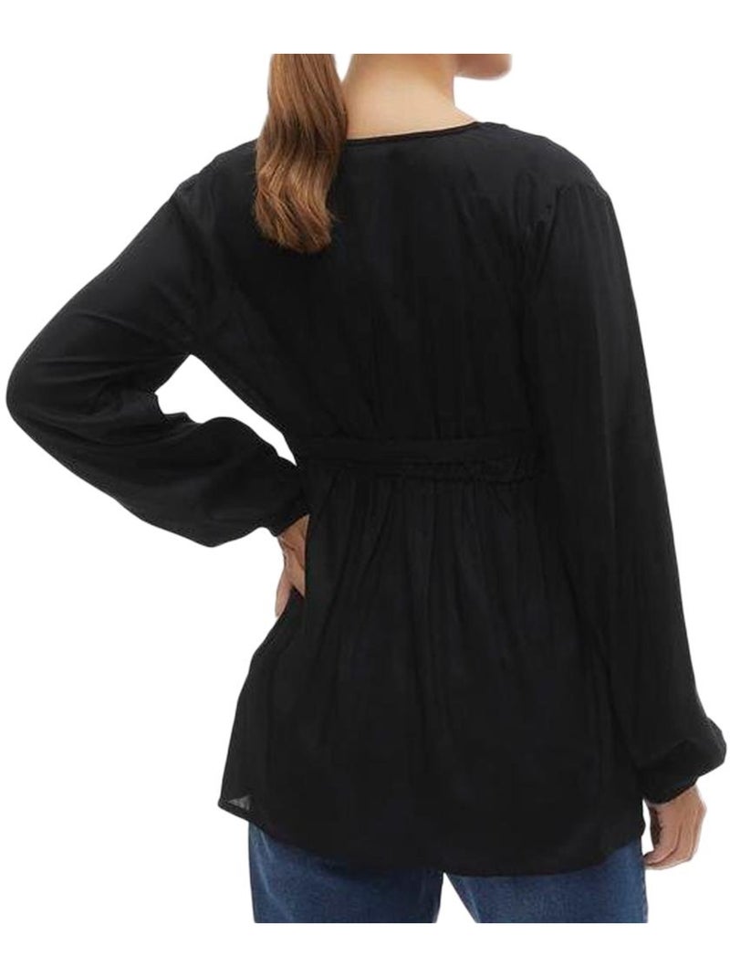 Blouse de Grossesse Femme Mamalicious Noir - Kiabi