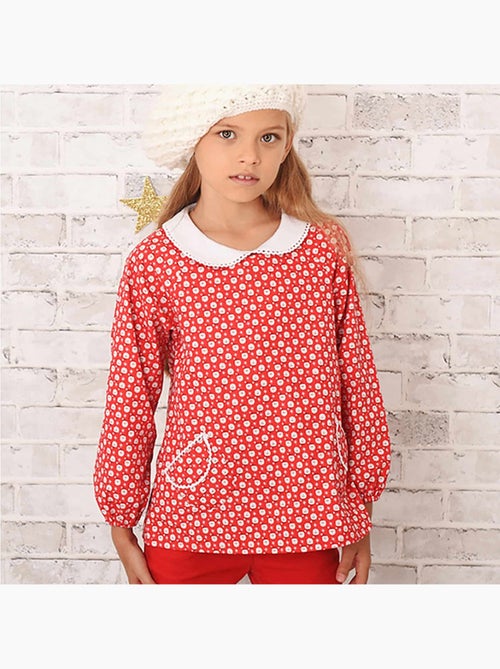 Blouse de Noël  à Col CLAUDINE - La Faute à Voltaire - Kiabi