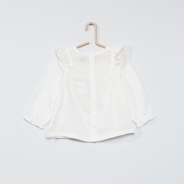 Blouse Eco Concue Bebe Fille Bleu Kiabi 9 00