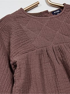 Blouse effet lange - Kiabi