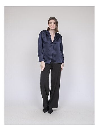 Blouse effet satin OMALIA