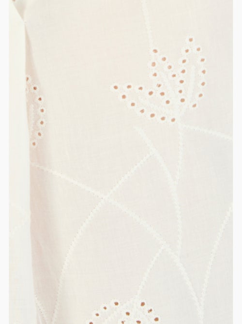 Blouse en broderie anglaise - Damart - Kiabi