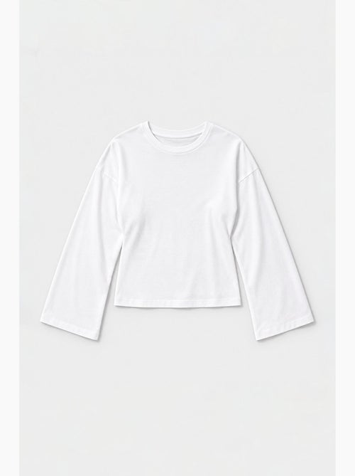 Blouse en coton et élasthanne busem - Kiabi Blouse en coton et élasthanne busem - Kiabi