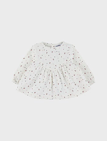 Blouse en coton imprimé fleuri Noukie's