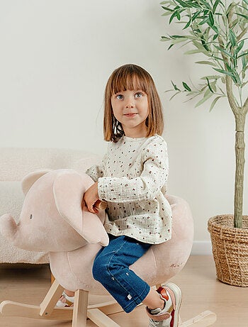 Blouse en coton imprimé fleuri Noukie's