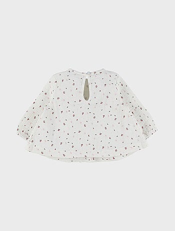 Blouse en coton imprimé fleuri Noukie's