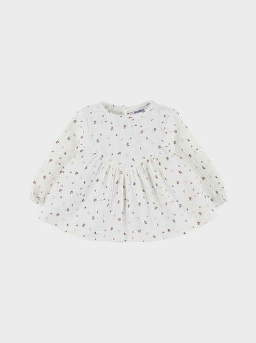 Blouse en coton imprimé fleuri Noukie's - Kiabi