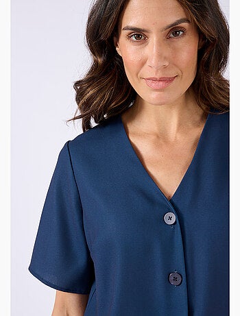 Blouse en crêpe - Damart