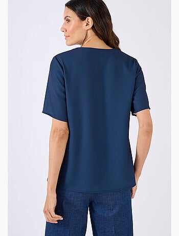 Blouse en crêpe - Damart