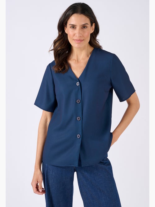 Blouse en crêpe - Damart - Kiabi