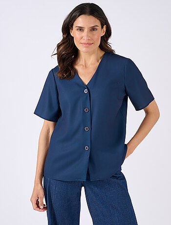 Blouse en crêpe - Damart