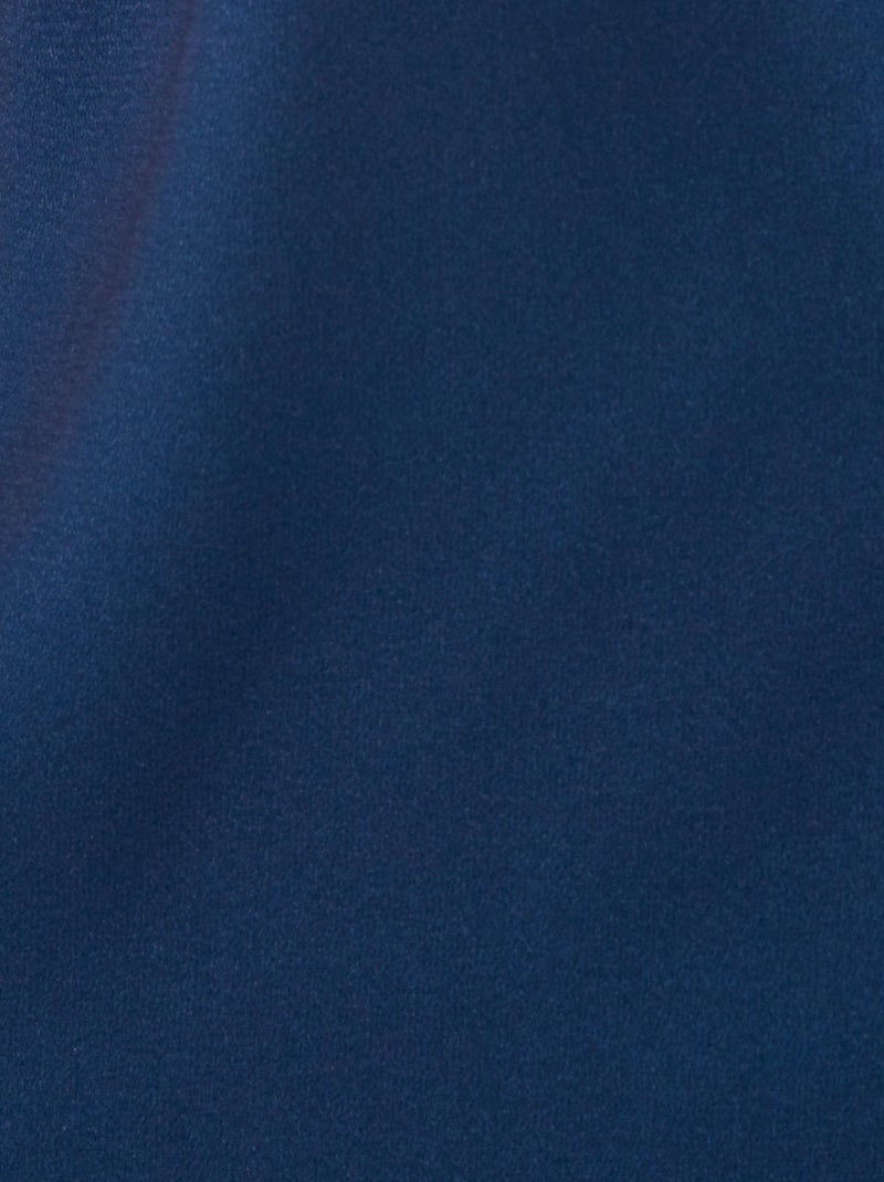 Blouse en crêpe - Damart Bleu marine - Kiabi