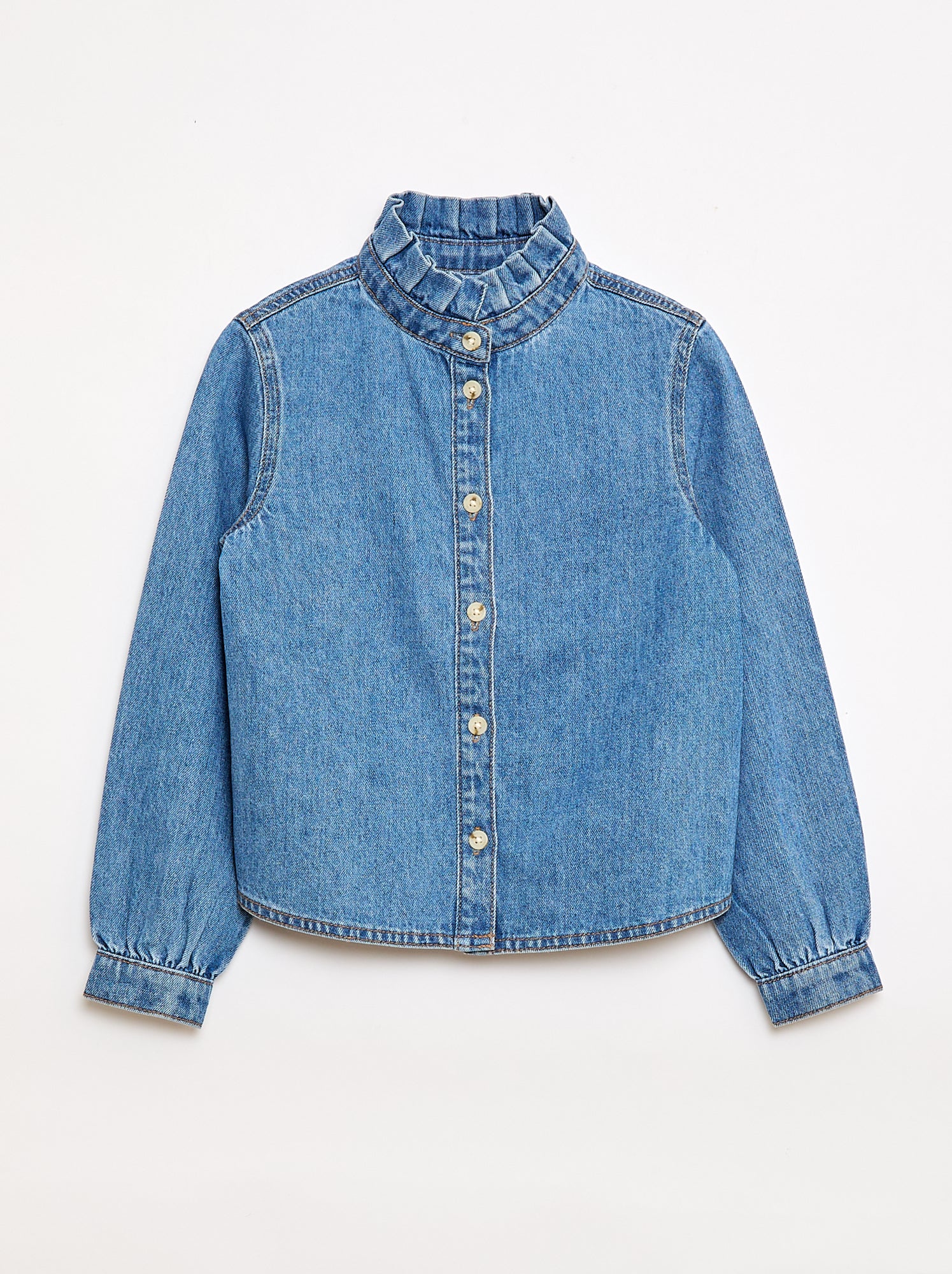 Blouse en denim