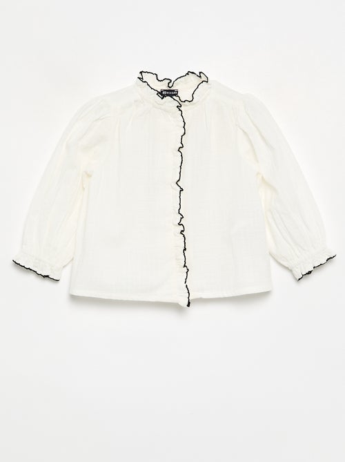Blouse en dobby - Kiabi Blouse en dobby - Kiabi